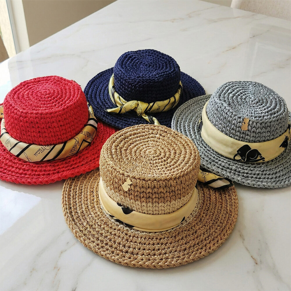 Chapéu de Crochê Handmade