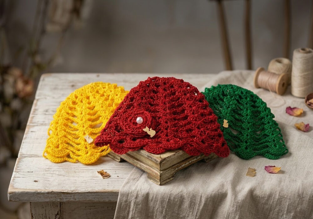 Headpiece em Crochê