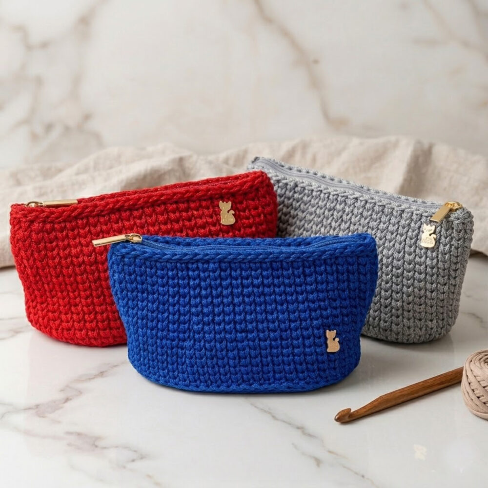 Necessaire em Crochê
